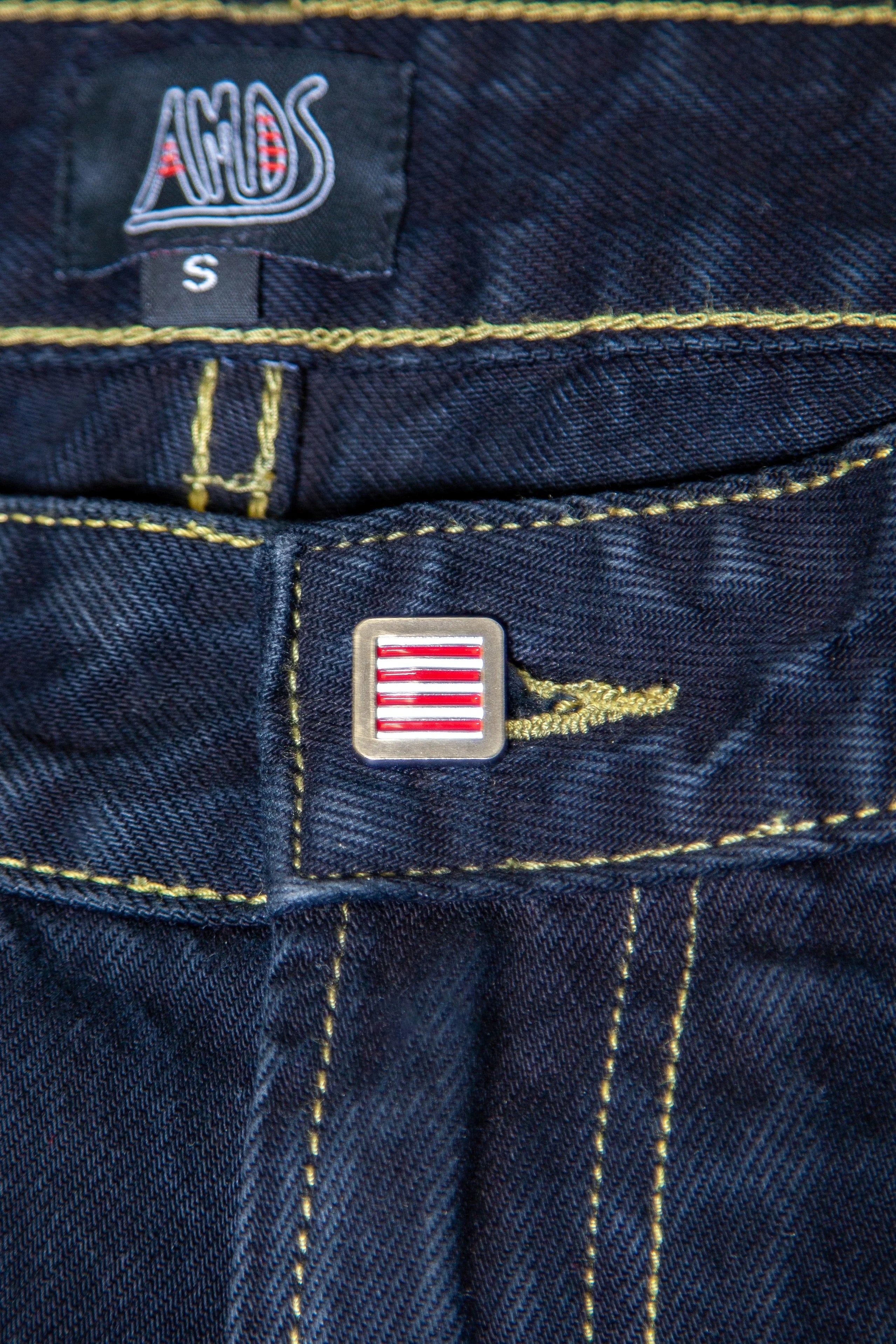 BLOODTIED BAGGY JEANS [DARK NAVY WASH]