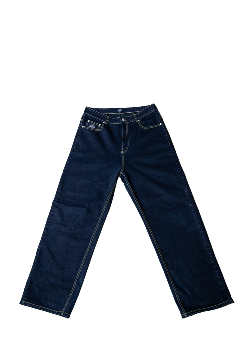 BLOODTIED BAGGY JEANS [DARK NAVY WASH]