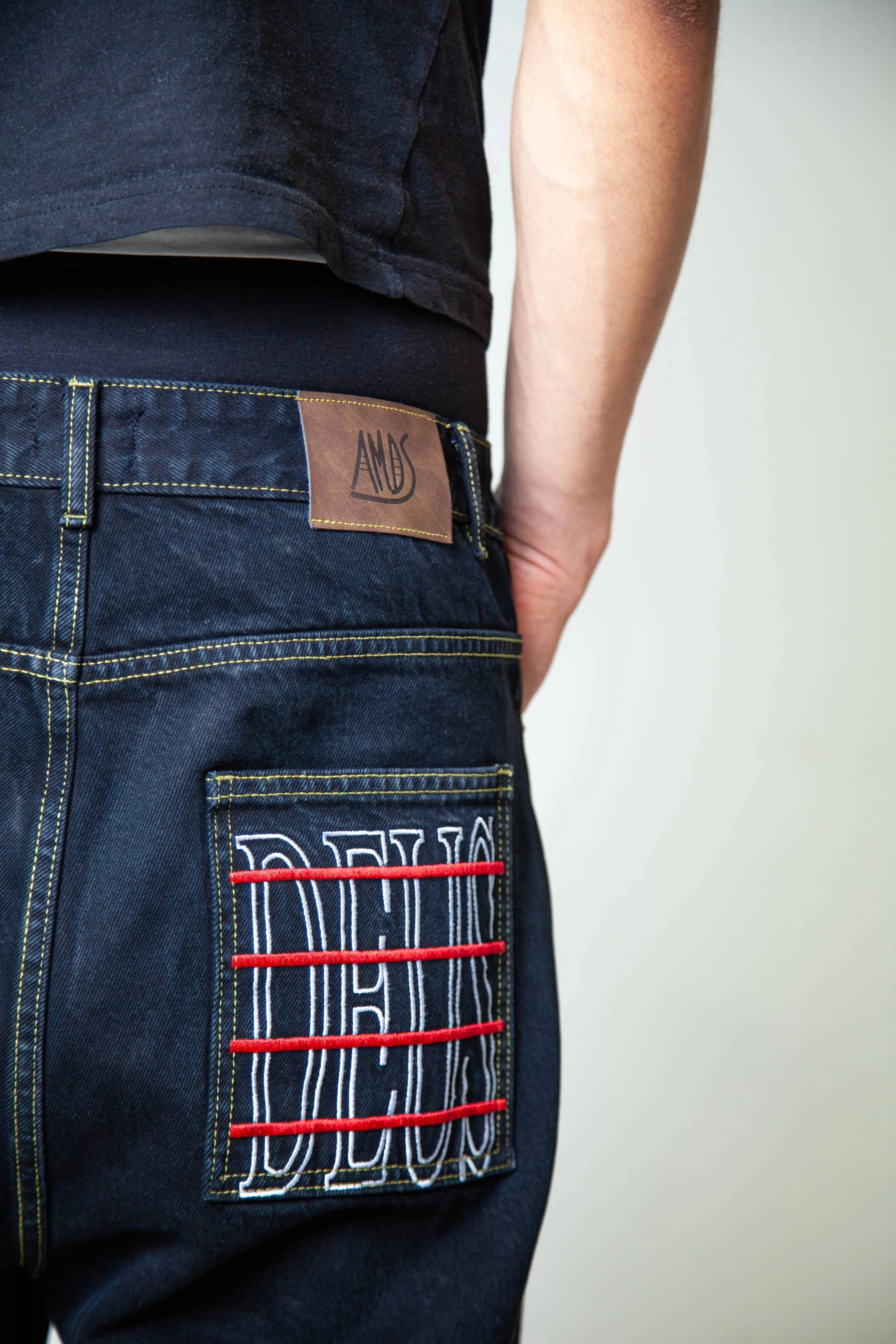 BLOODTIED BAGGY JEANS [DARK NAVY WASH]