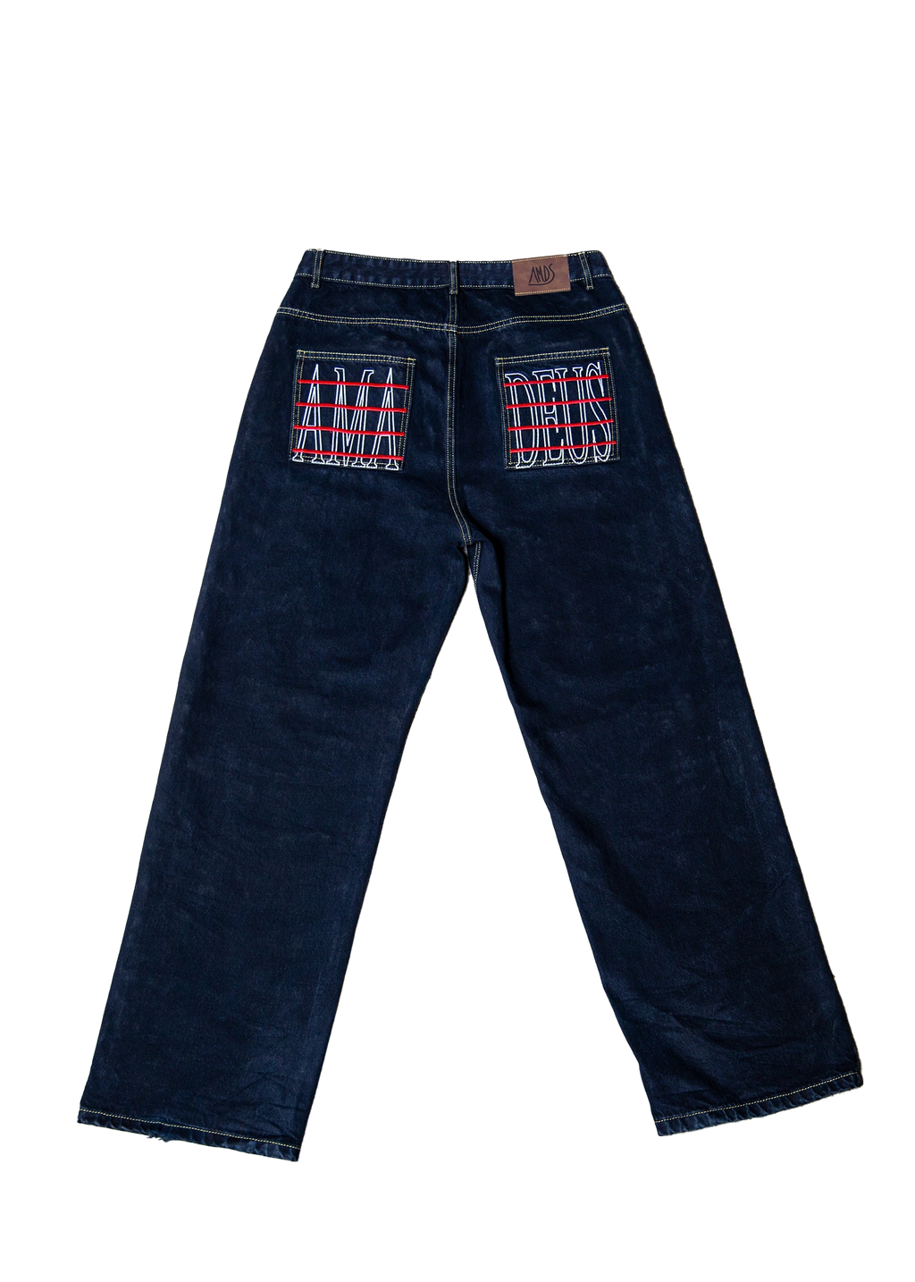 BLOODTIED BAGGY JEANS [DARK NAVY WASH]