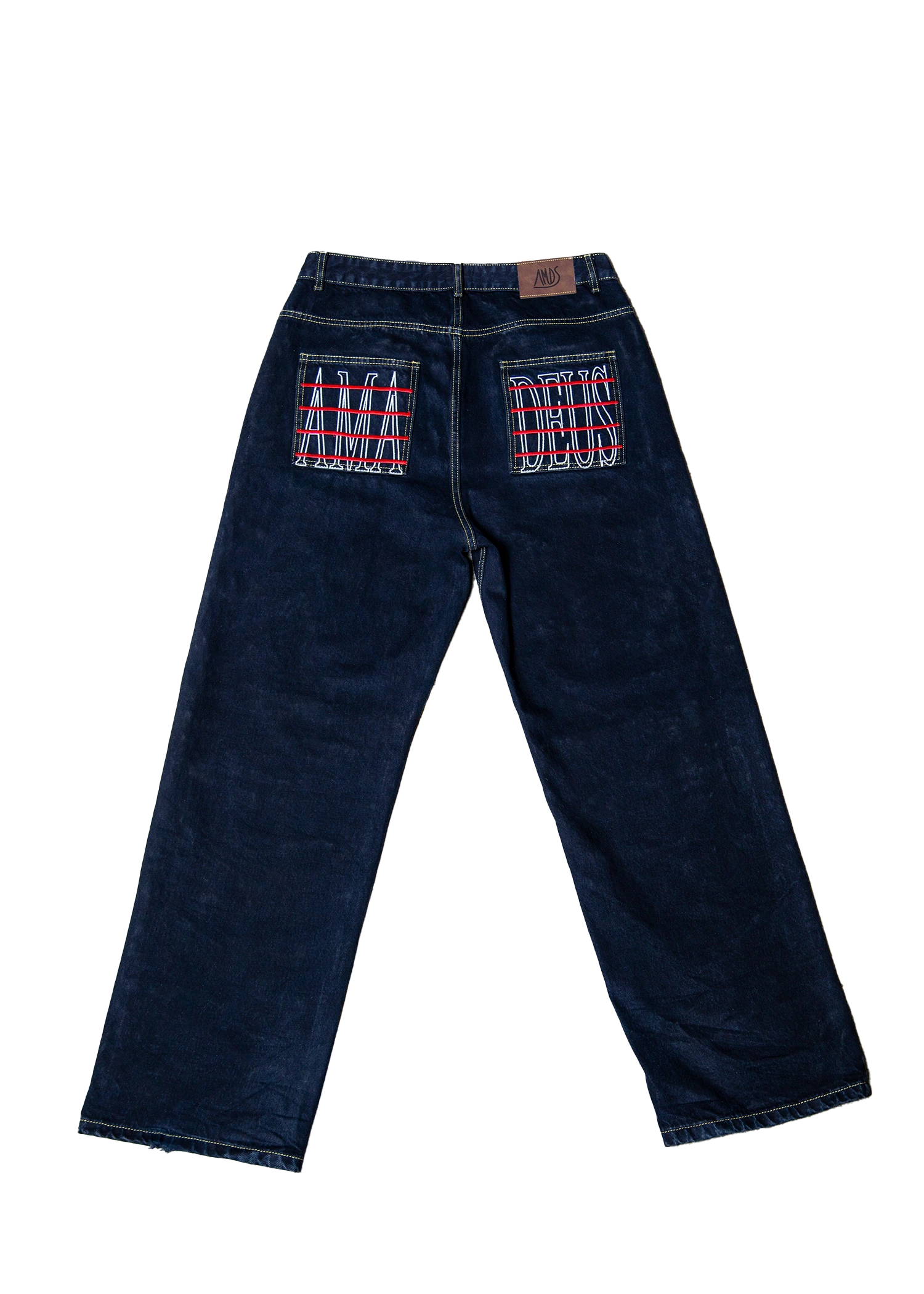 BLOODTIED BAGGY JEANS [DARK NAVY WASH]